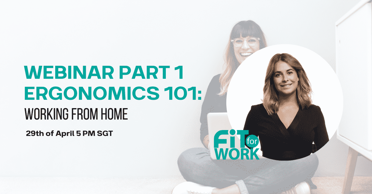 Webinar part 1 Ergonomics 101 banner