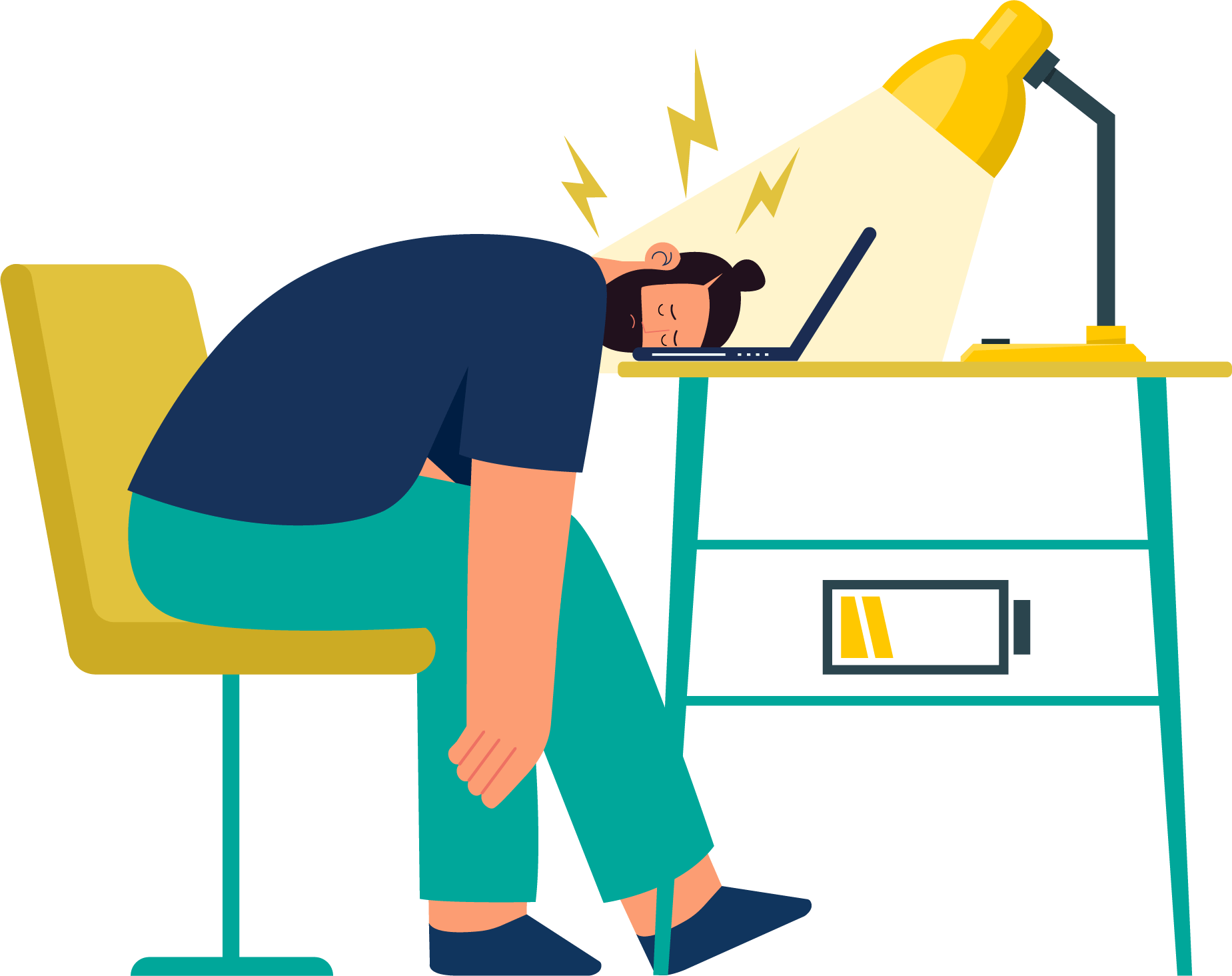 Lack of rest causes errors and accidents at work