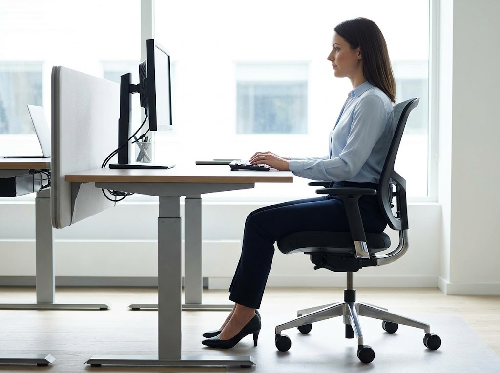 Side profile shows a 90-degree elbow and a straight spine. 