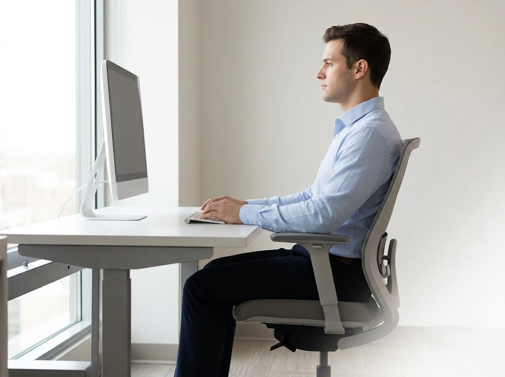 How to Prevent Tech Neck with Ergonomics